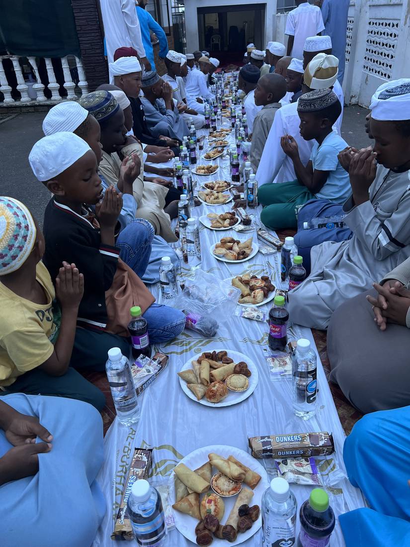 Iftar distribution